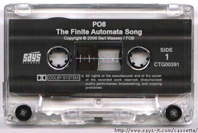 Finite Automata Song Cassette